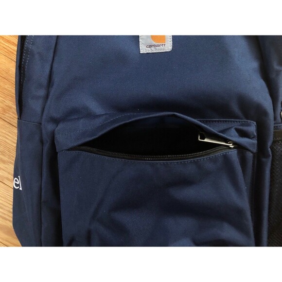 Carhartt Rucksack Canvas Backpack Insulated Cooler Blue #3454 - Picture 6 of 7
